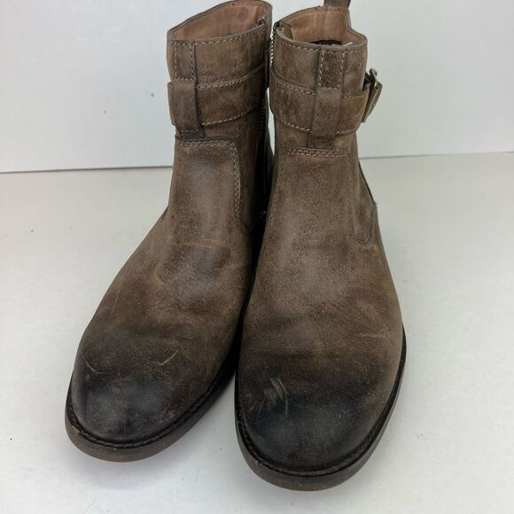 Clark’s Men’s Burns Fast Boots Burnished Toe Leather main image 4
